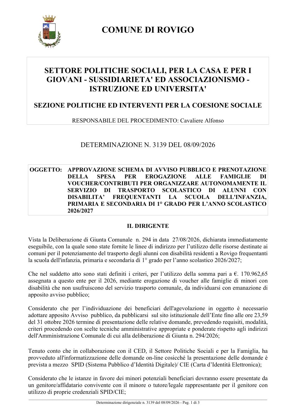 Pagina 1 del documento