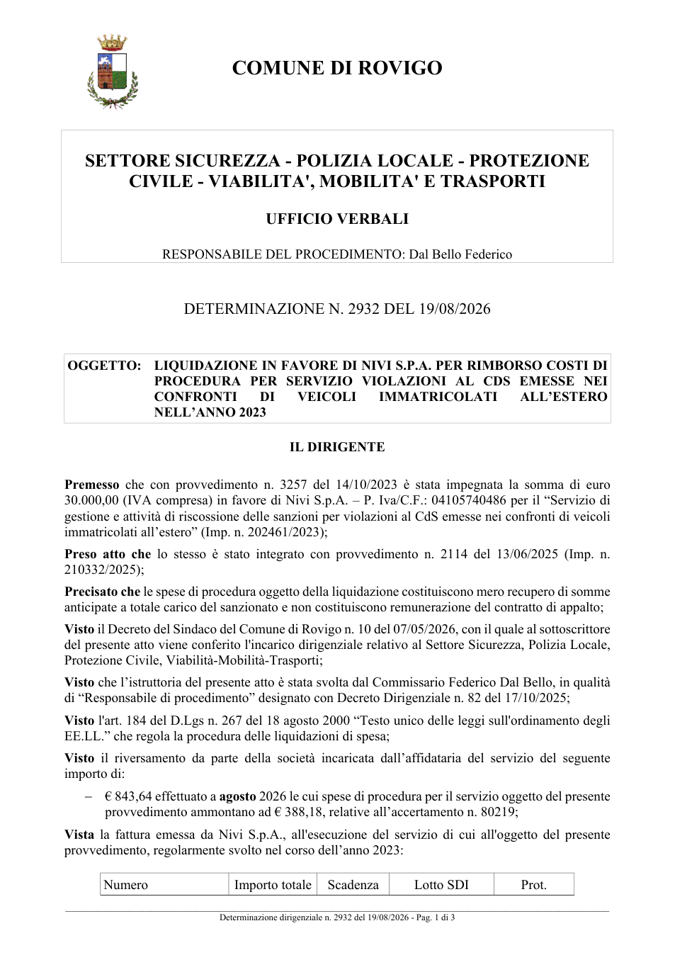 Pagina 1 del documento
