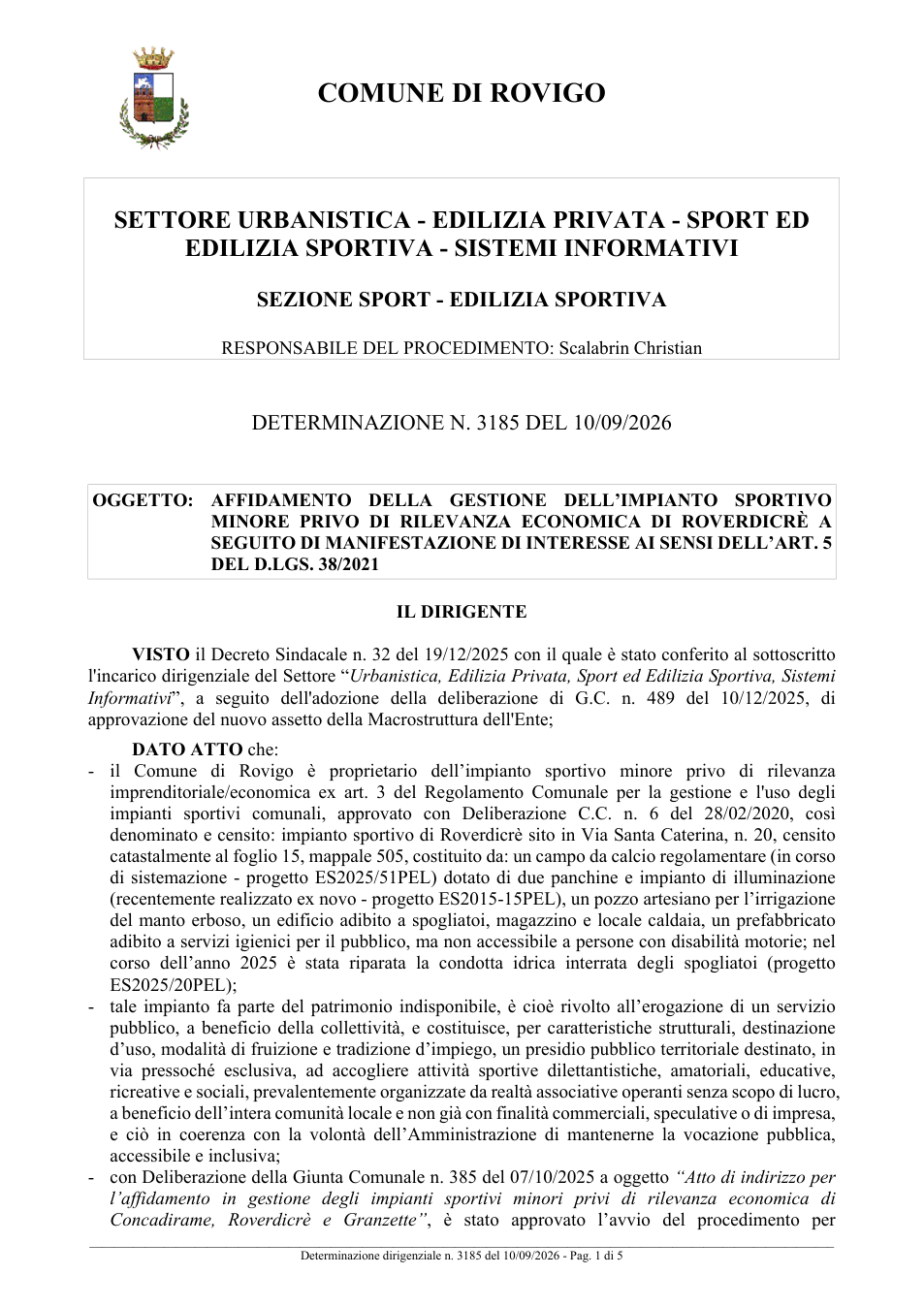 Pagina 1 del documento