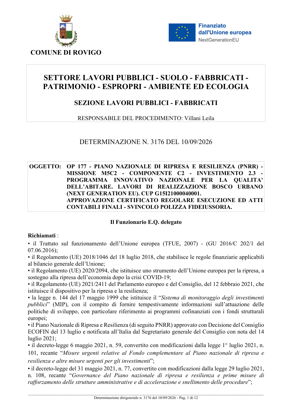 Pagina 1 del documento
