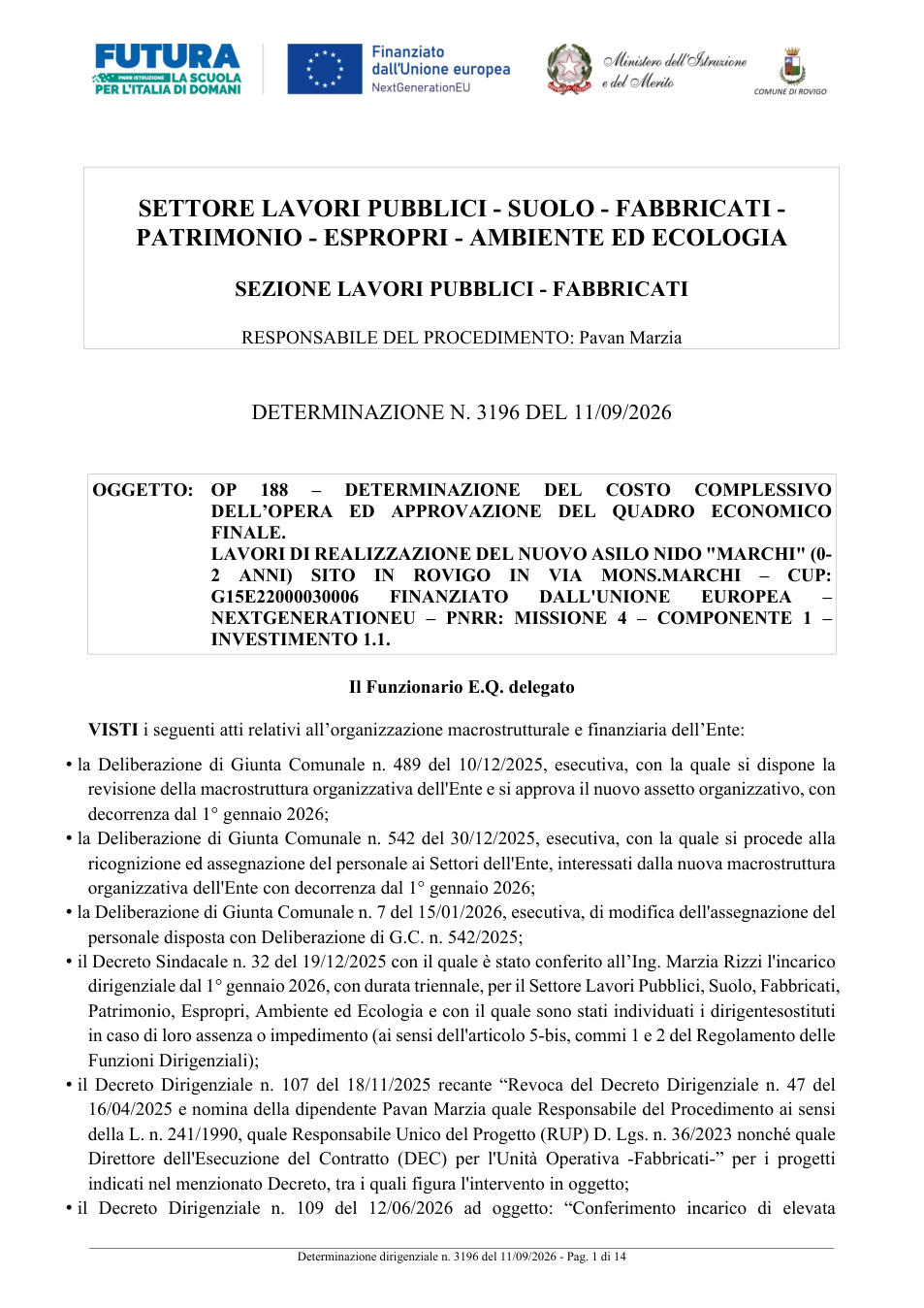 Pagina 1 del documento