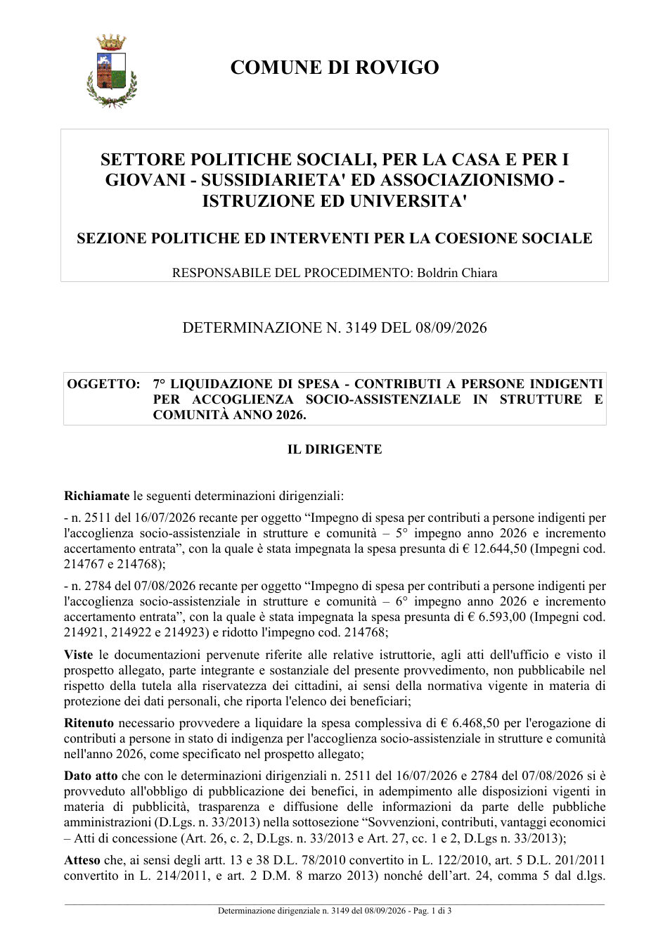 Pagina 1 del documento