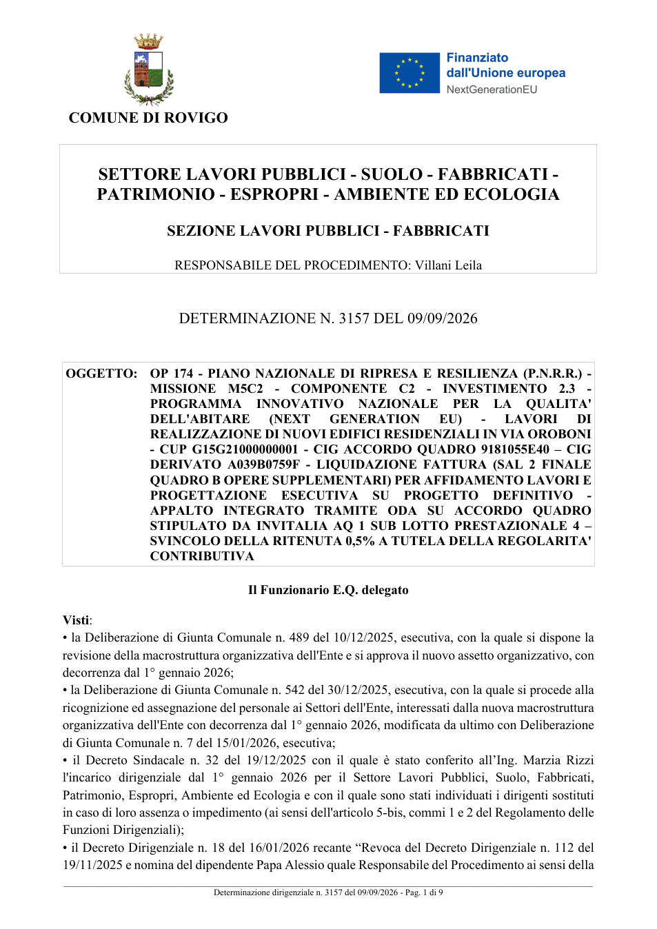 Pagina 1 del documento