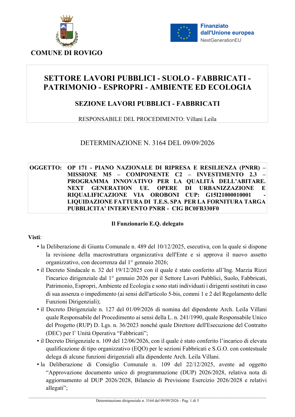 Pagina 1 del documento
