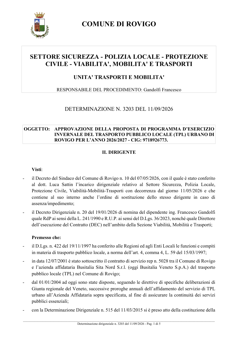Pagina 1 del documento