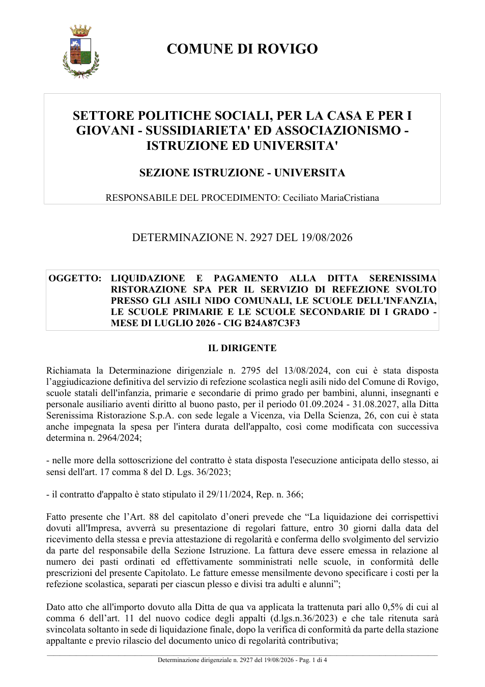 Pagina 1 del documento