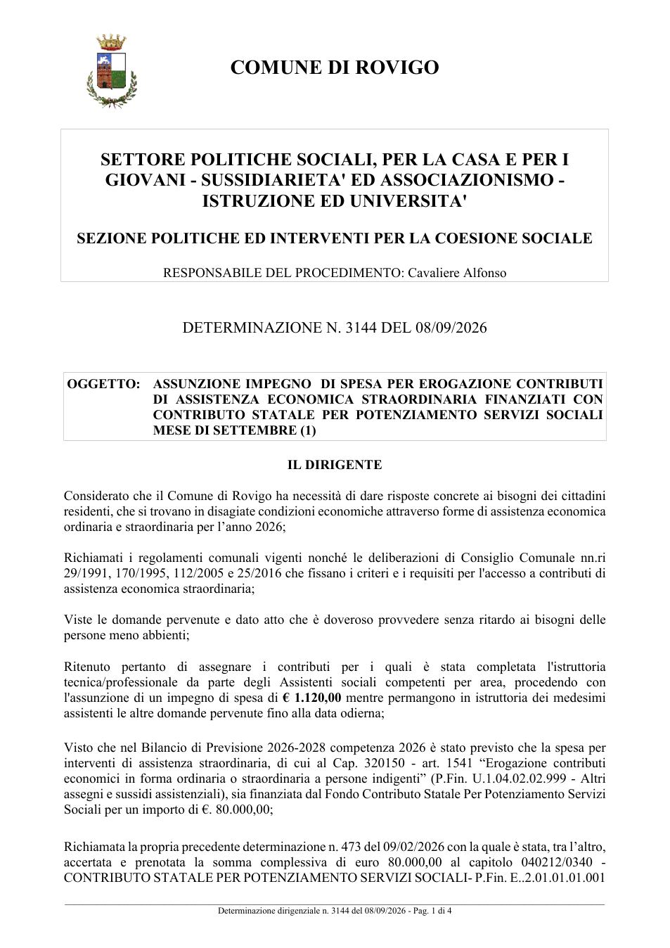 Pagina 1 del documento