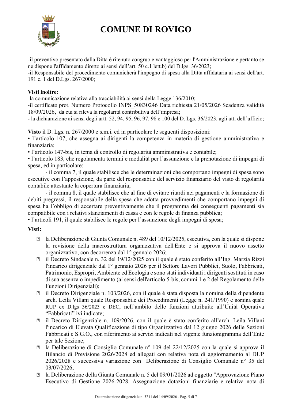 Pagina 5 del documento