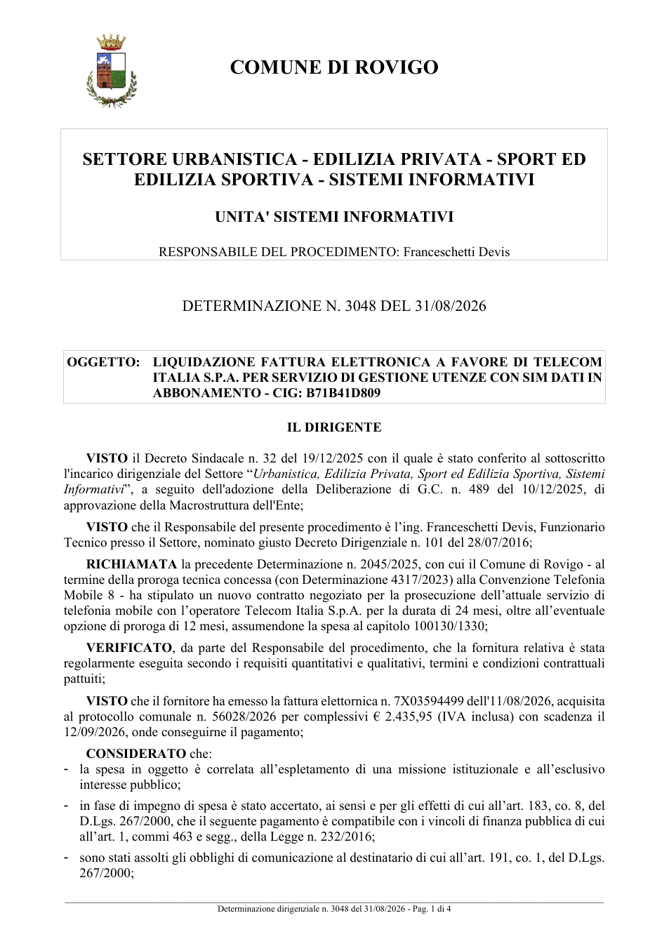 Pagina 1 del documento