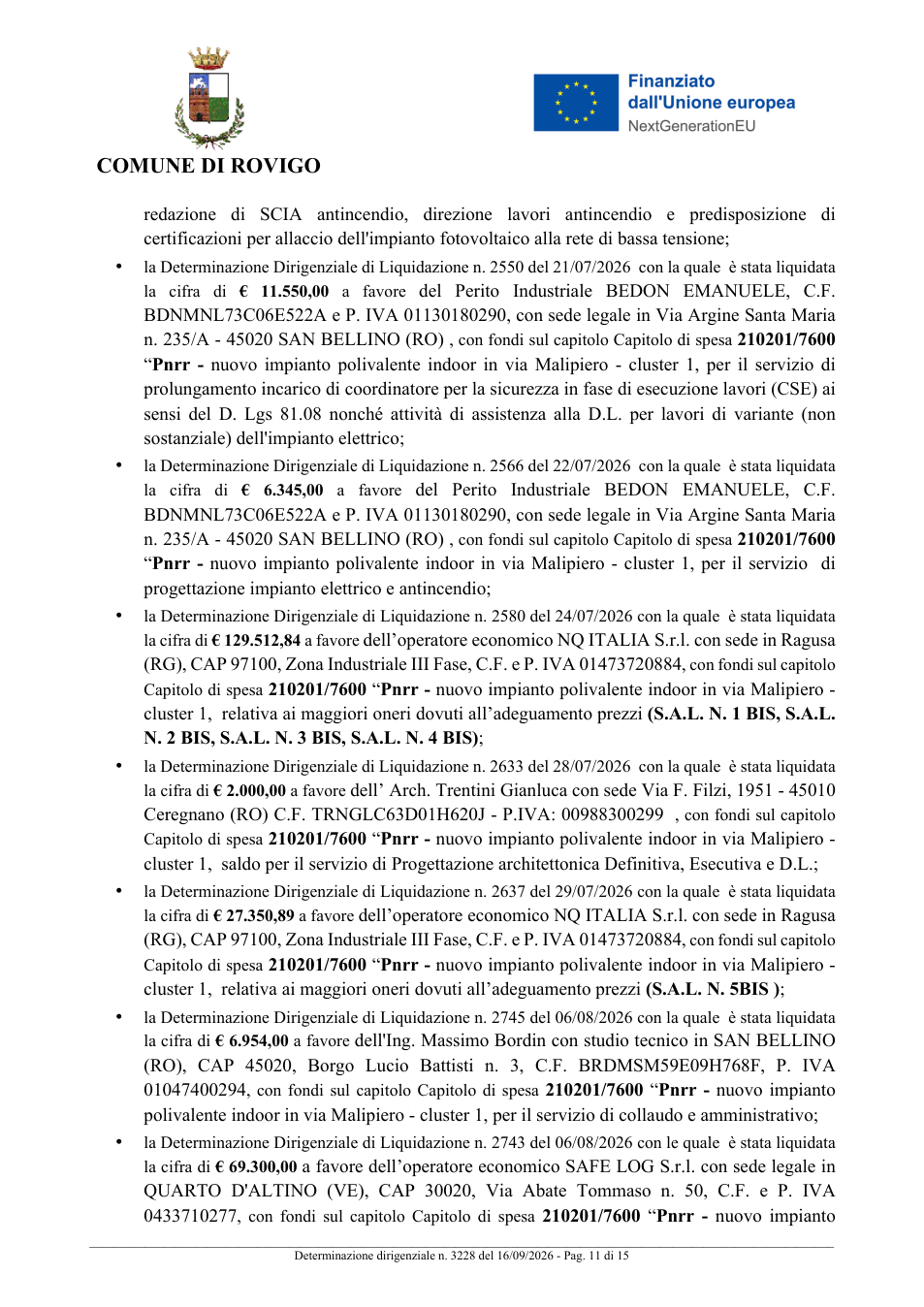 Pagina 11 del documento