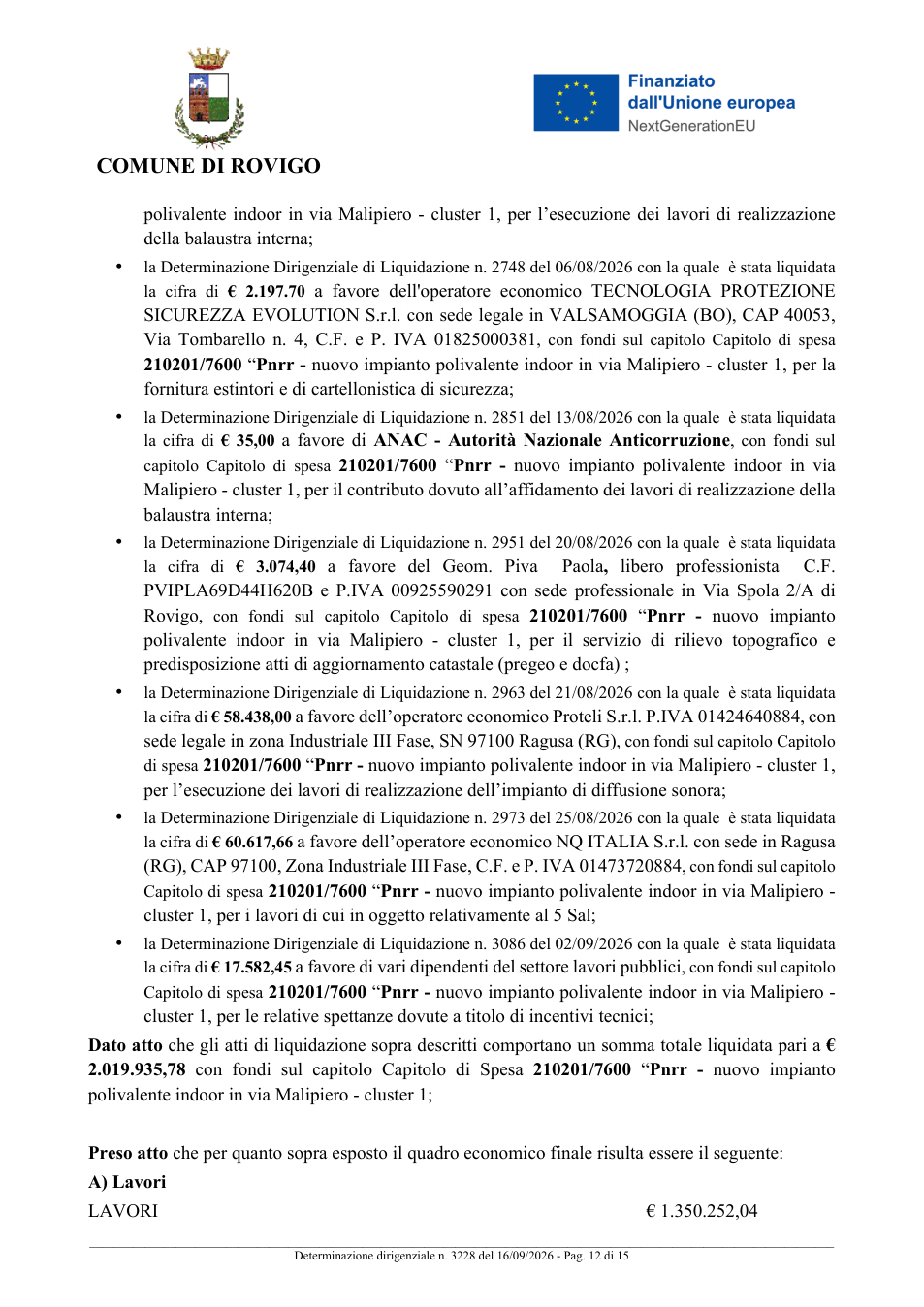 Pagina 12 del documento