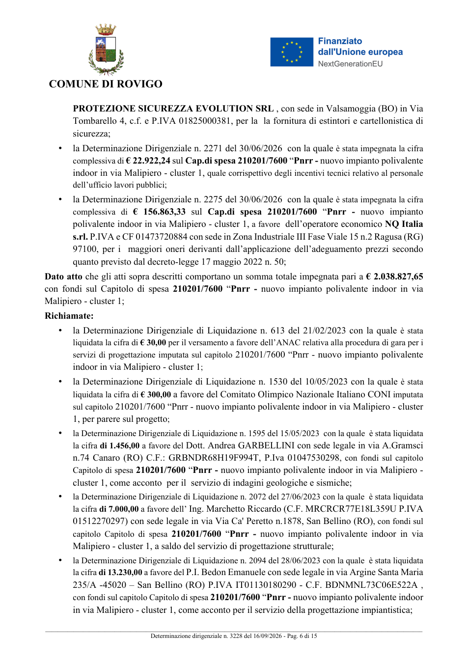 Pagina 6 del documento