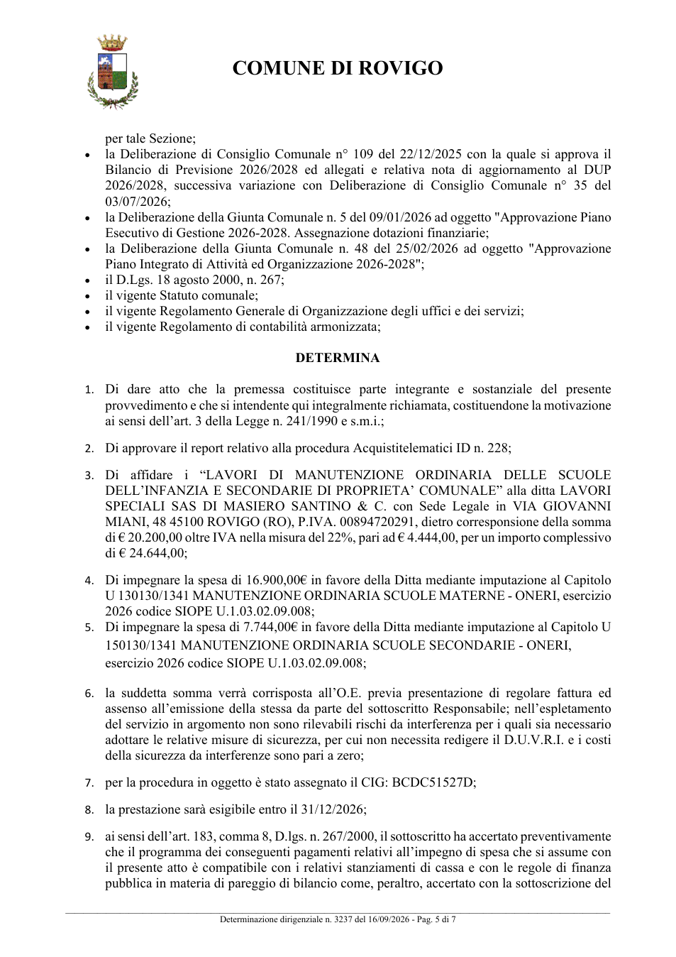 Pagina 5 del documento