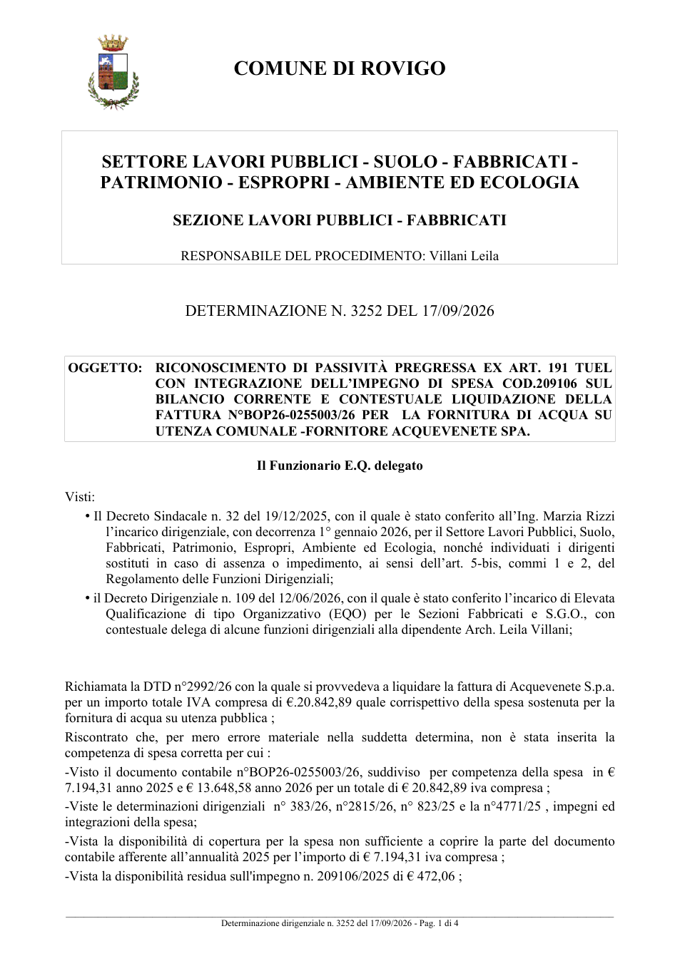 Pagina 1 del documento