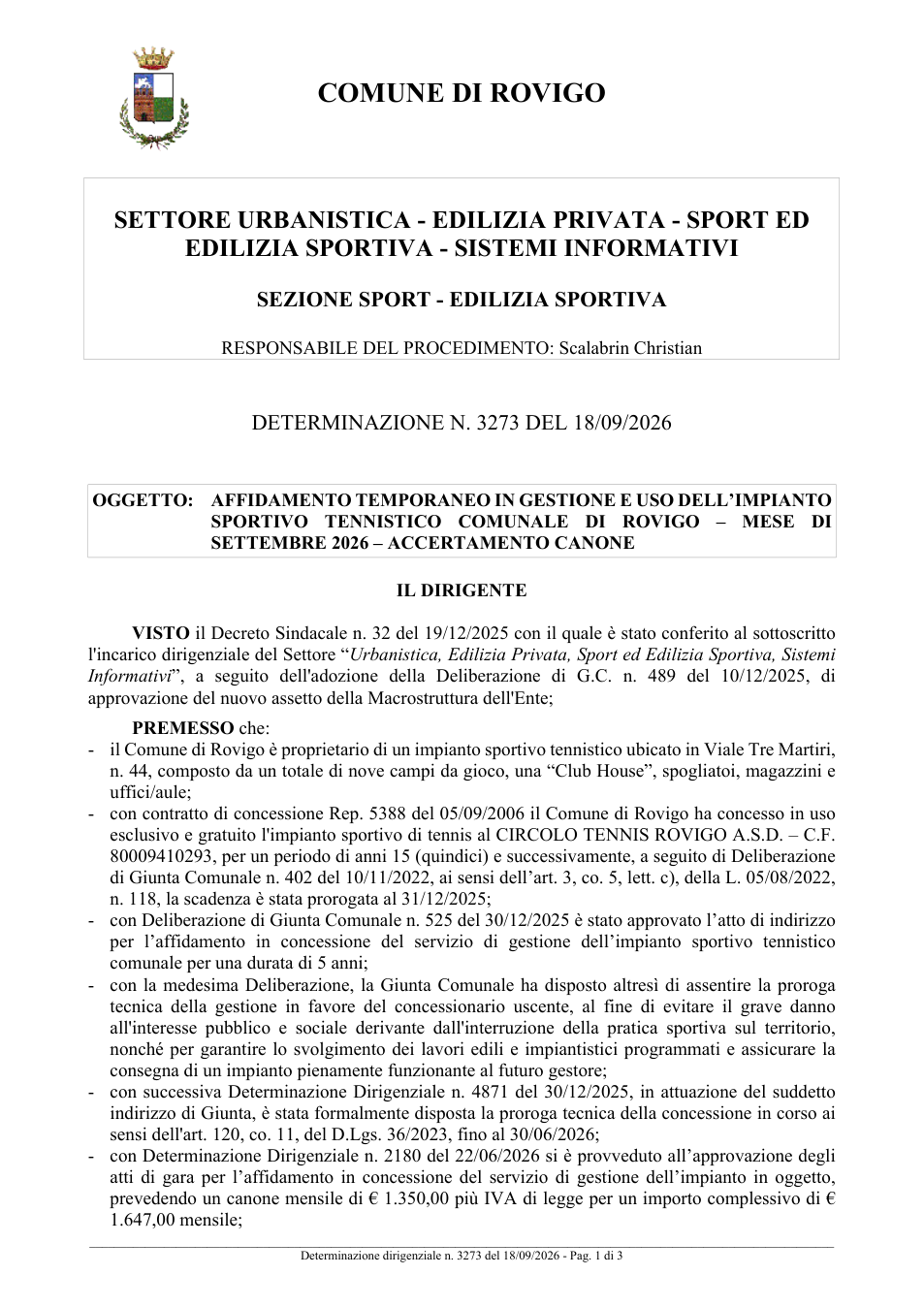 Pagina 1 del documento