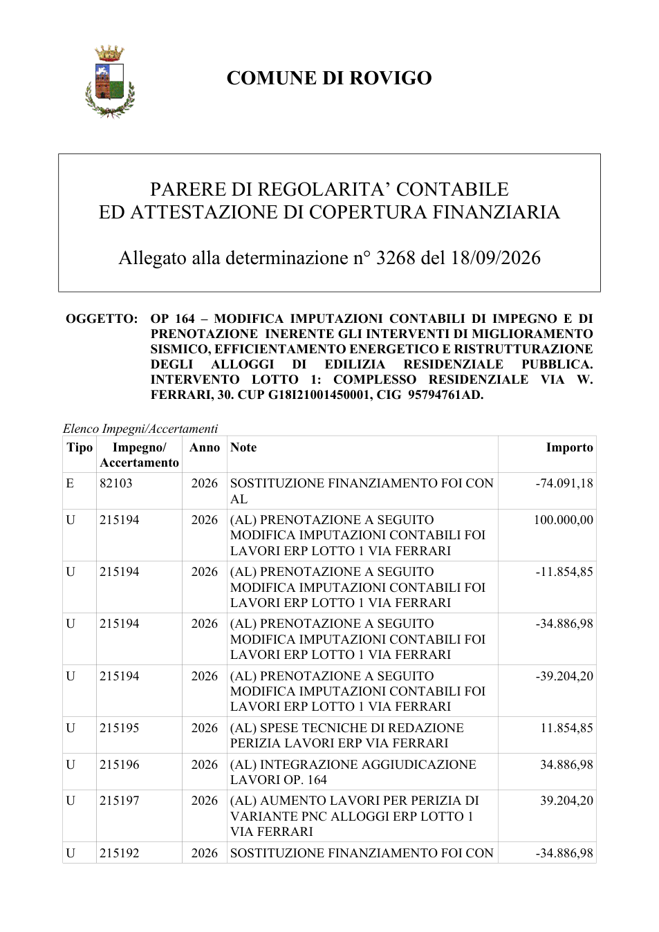 Pagina 1 del documento