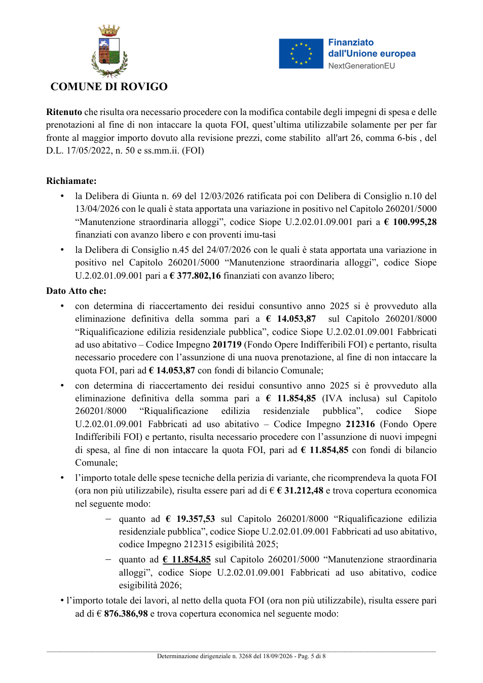 Pagina 5 del documento