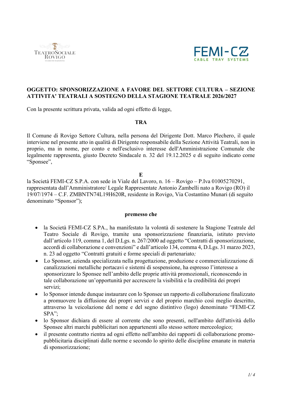 Pagina 1 del documento