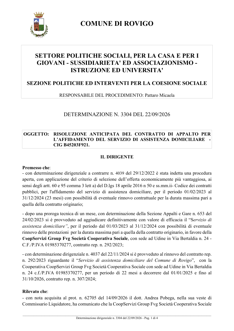 Pagina 1 del documento