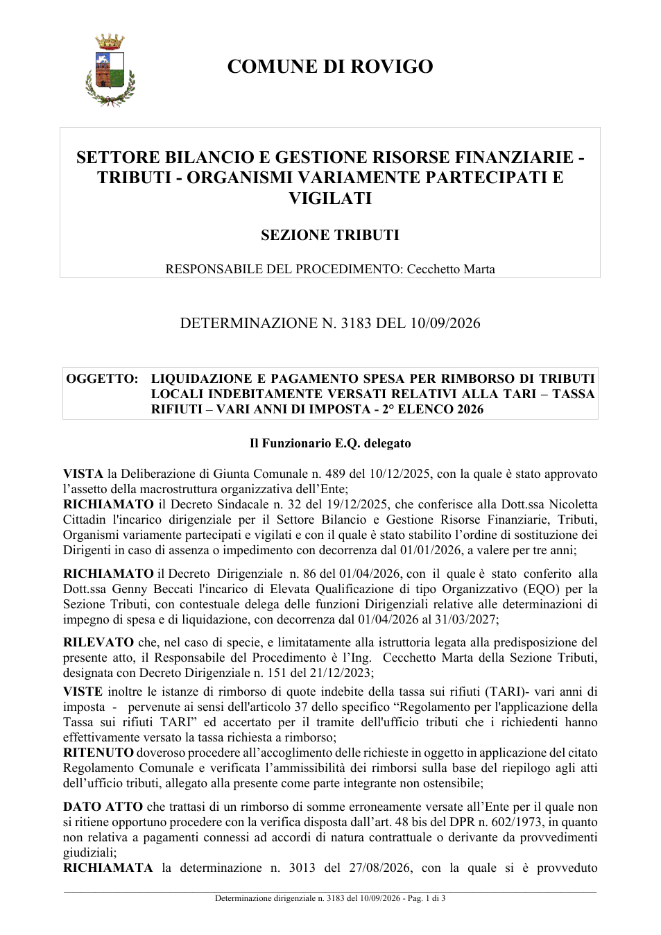 Pagina 1 del documento