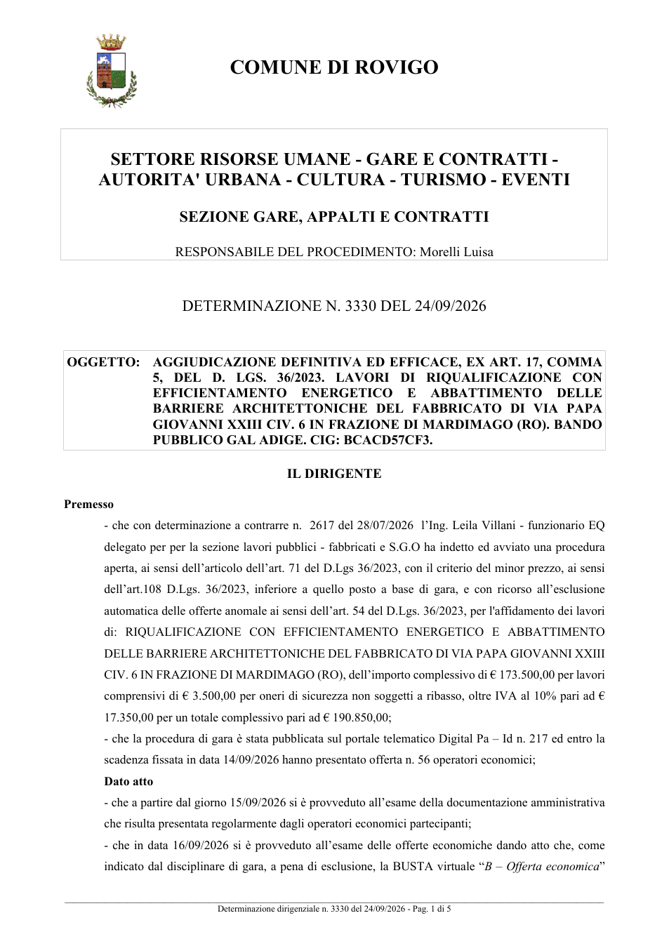 Pagina 1 del documento