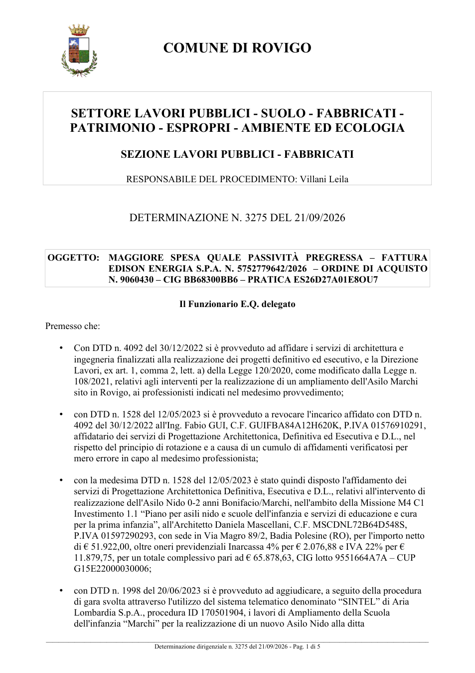 Pagina 1 del documento