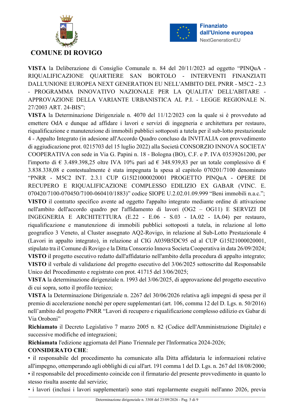 Pagina 5 del documento