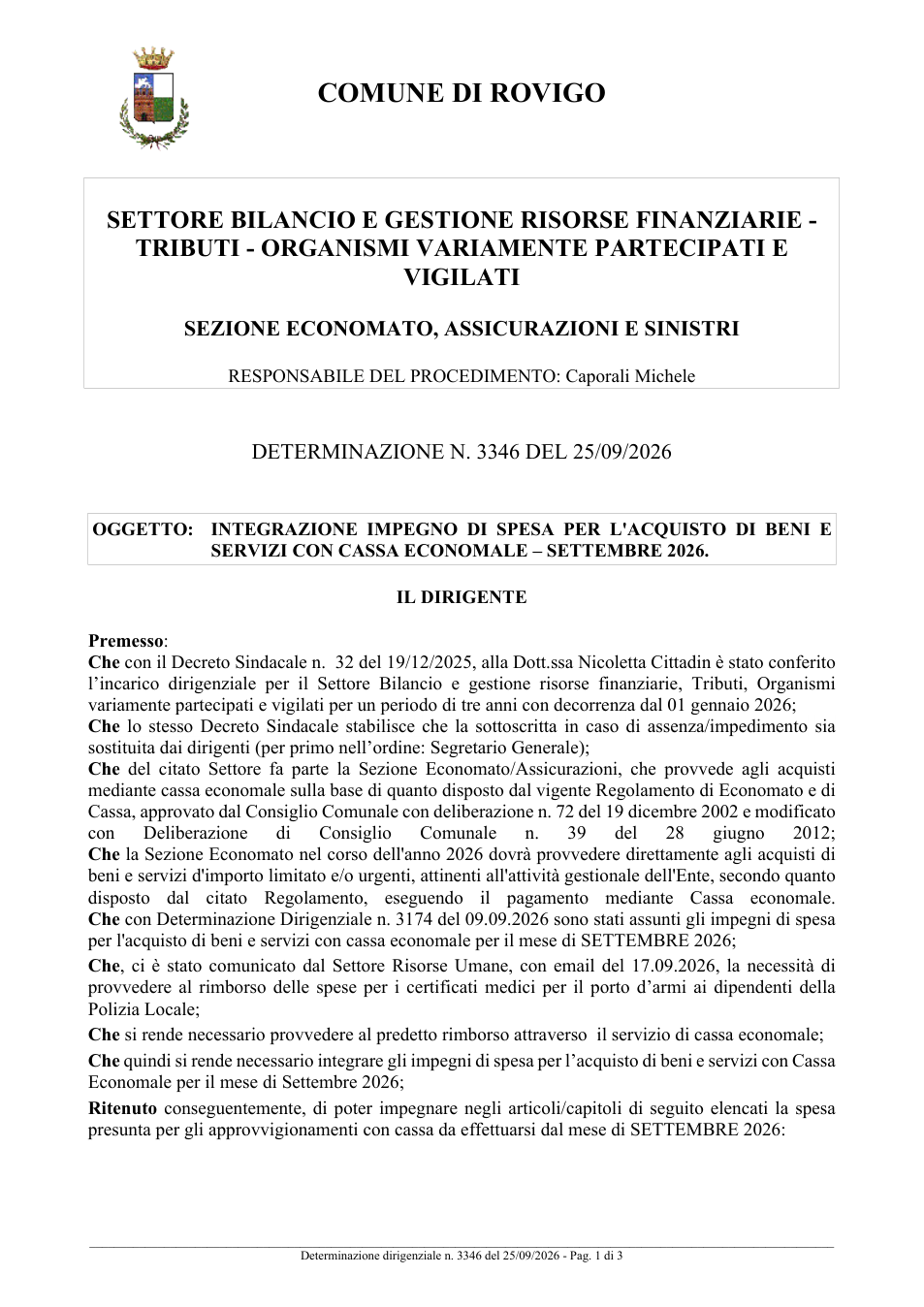 Pagina 1 del documento