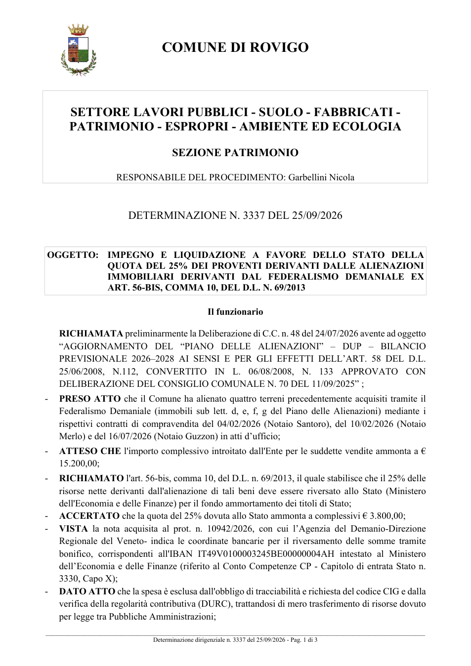 Pagina 1 del documento