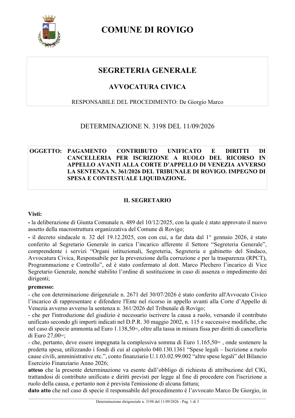 Pagina 1 del documento