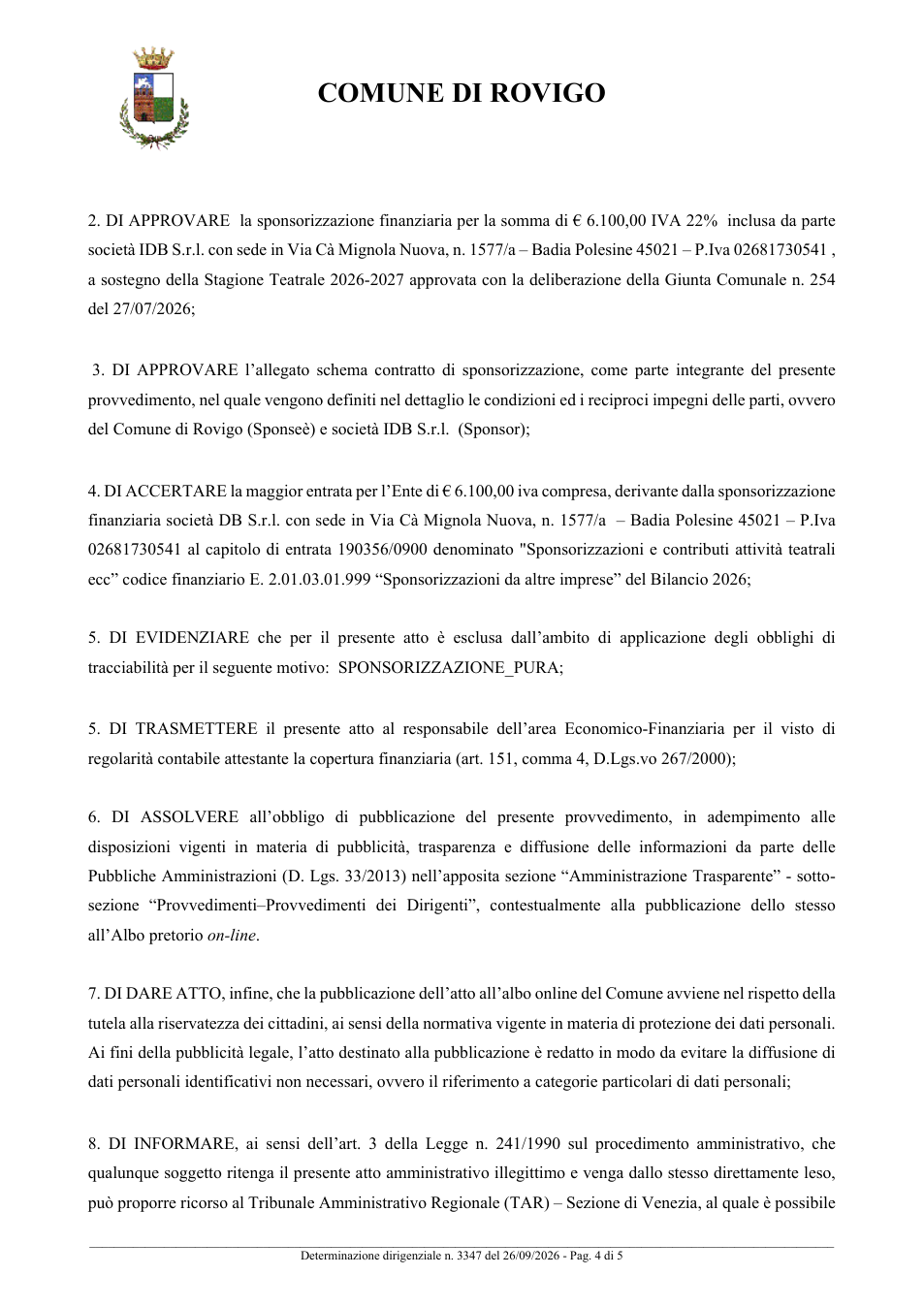 Pagina 4 del documento