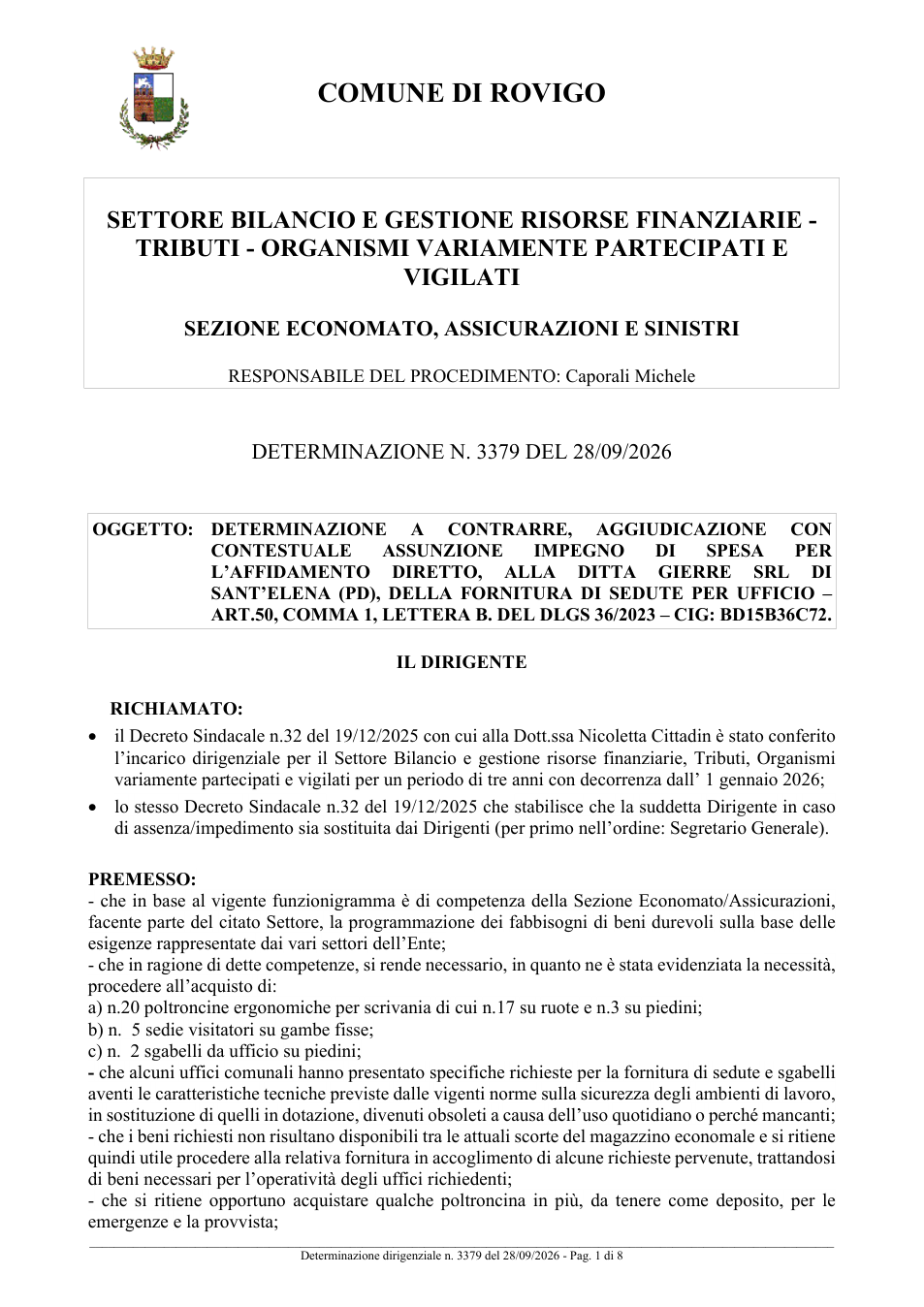Pagina 1 del documento