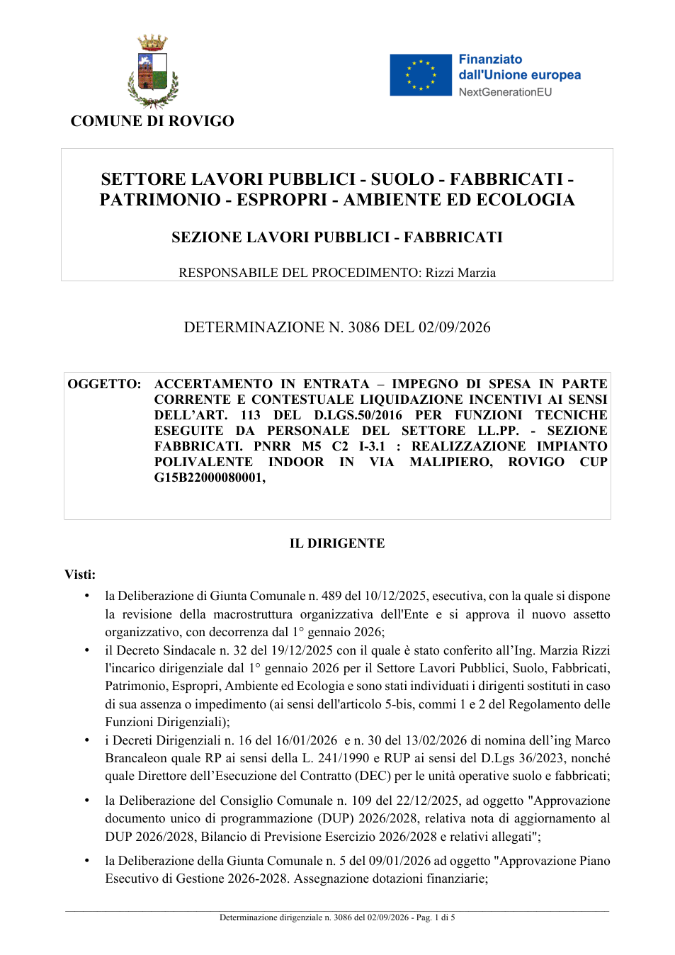 Pagina 1 del documento