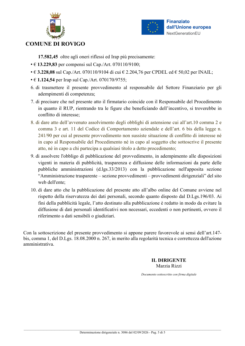 Pagina 5 del documento
