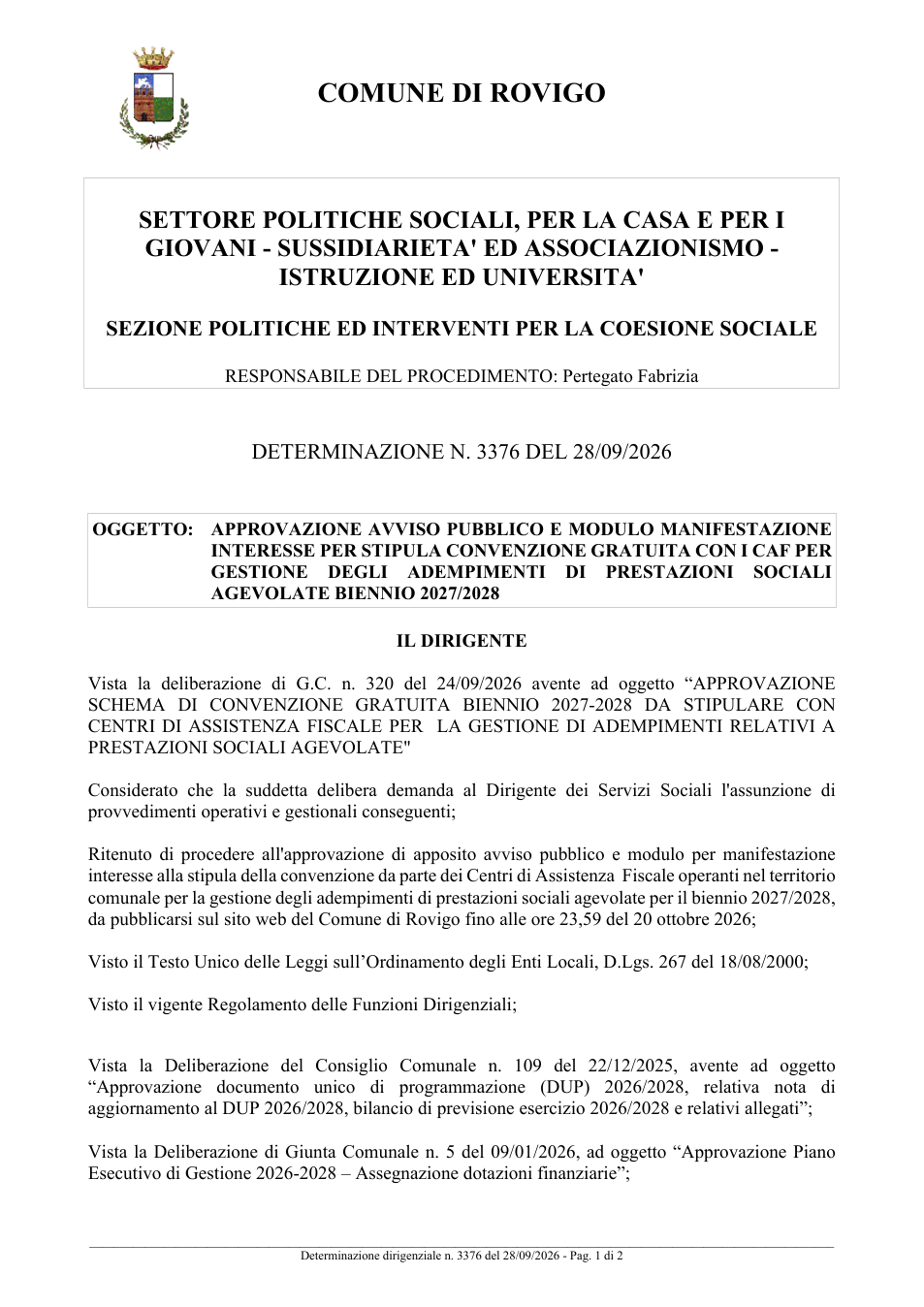 Pagina 1 del documento