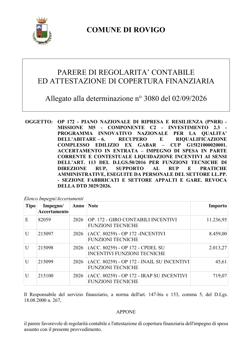 Pagina 1 del documento