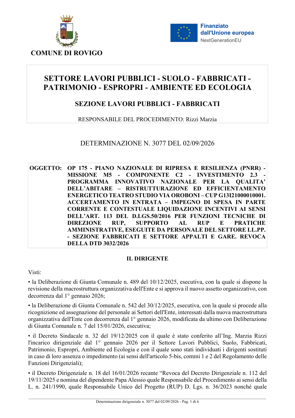 Pagina 1 del documento