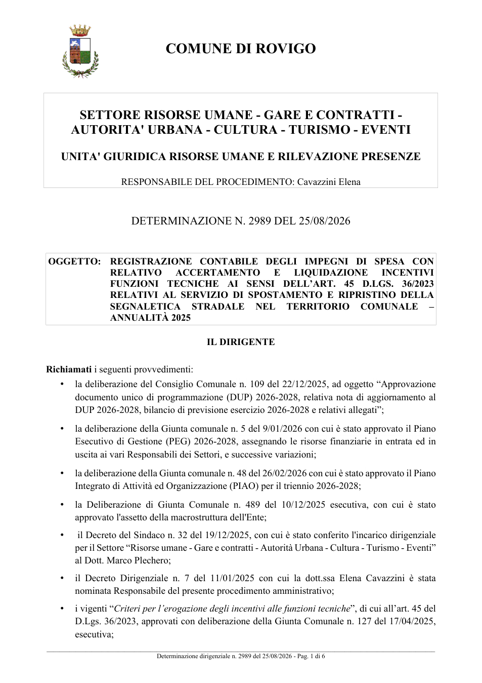 Pagina 1 del documento