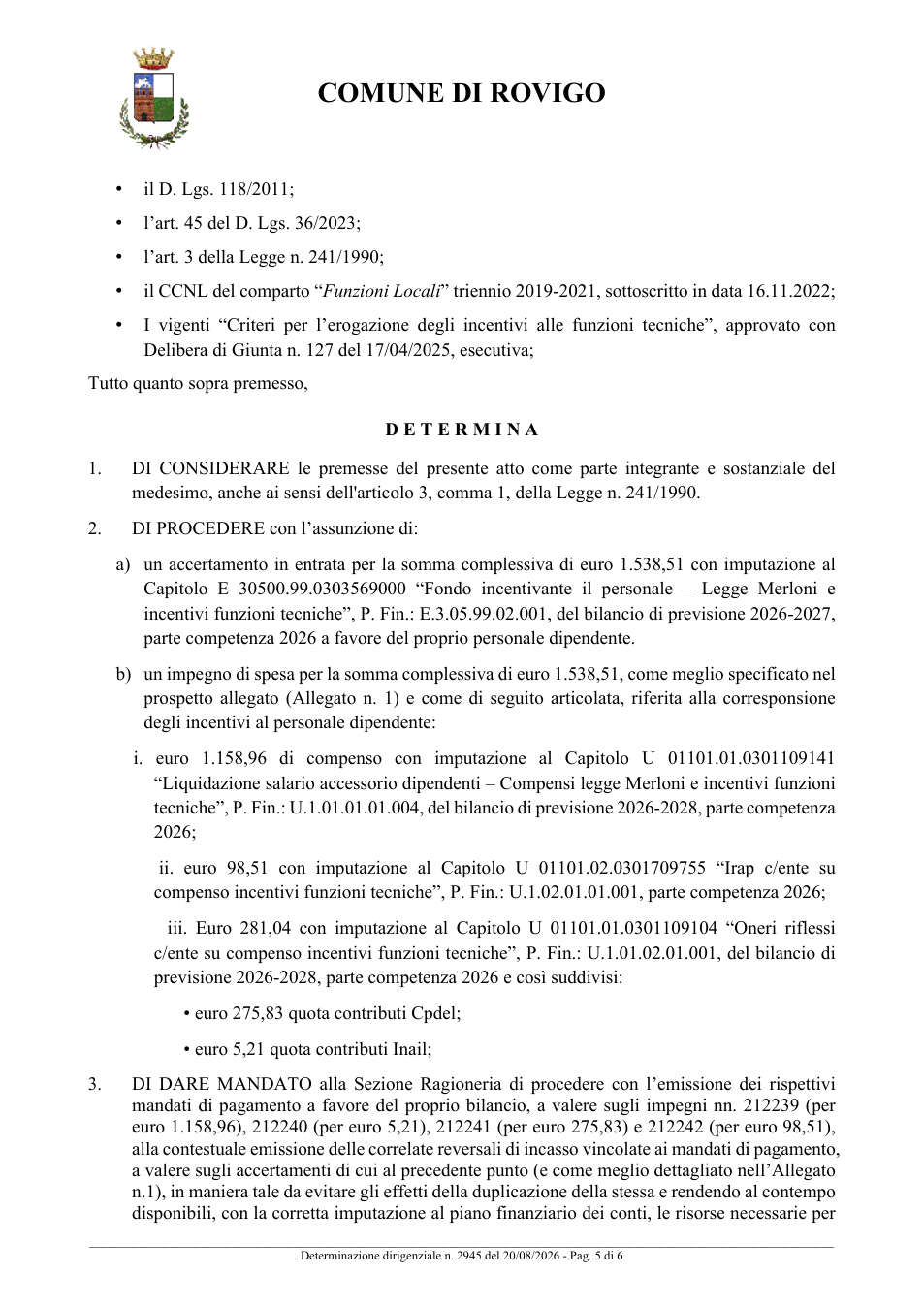 Pagina 5 del documento