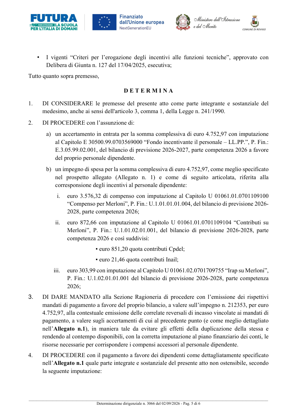 Pagina 5 del documento