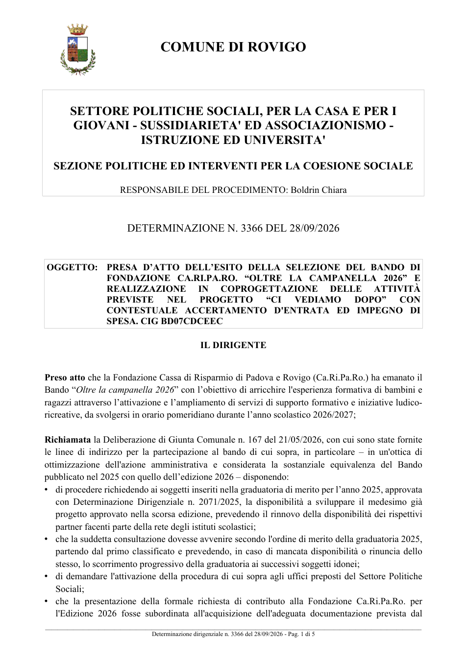 Pagina 1 del documento