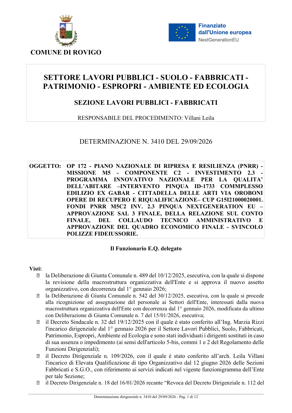 Pagina 1 del documento