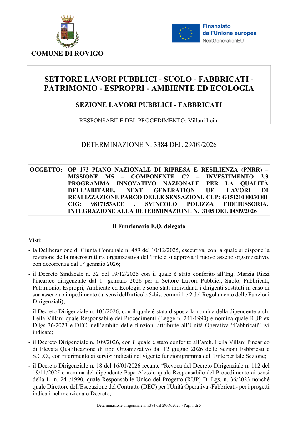 Pagina 1 del documento