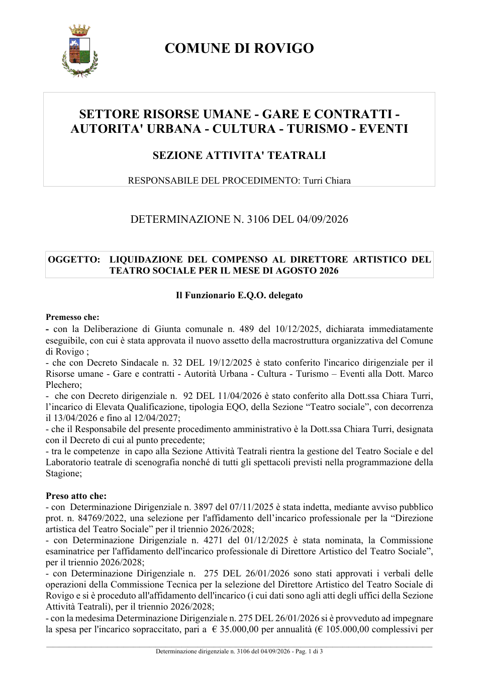 Pagina 1 del documento