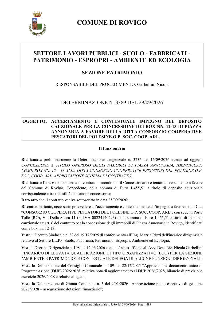 Pagina 1 del documento