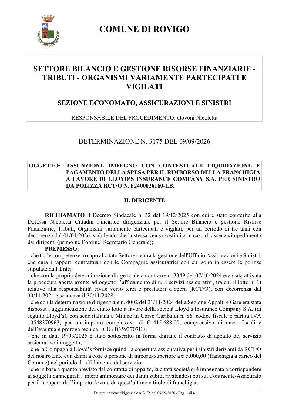 Pagina 1 del documento