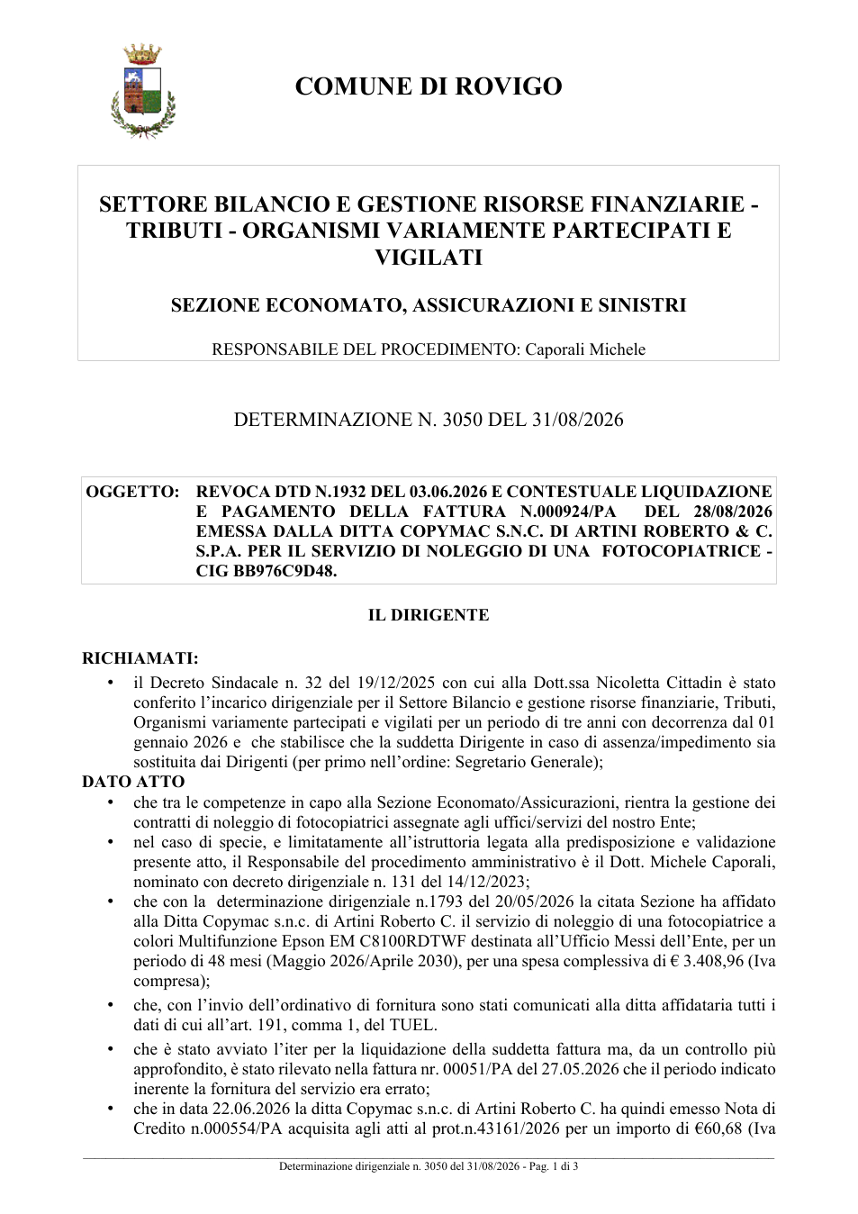 Pagina 1 del documento