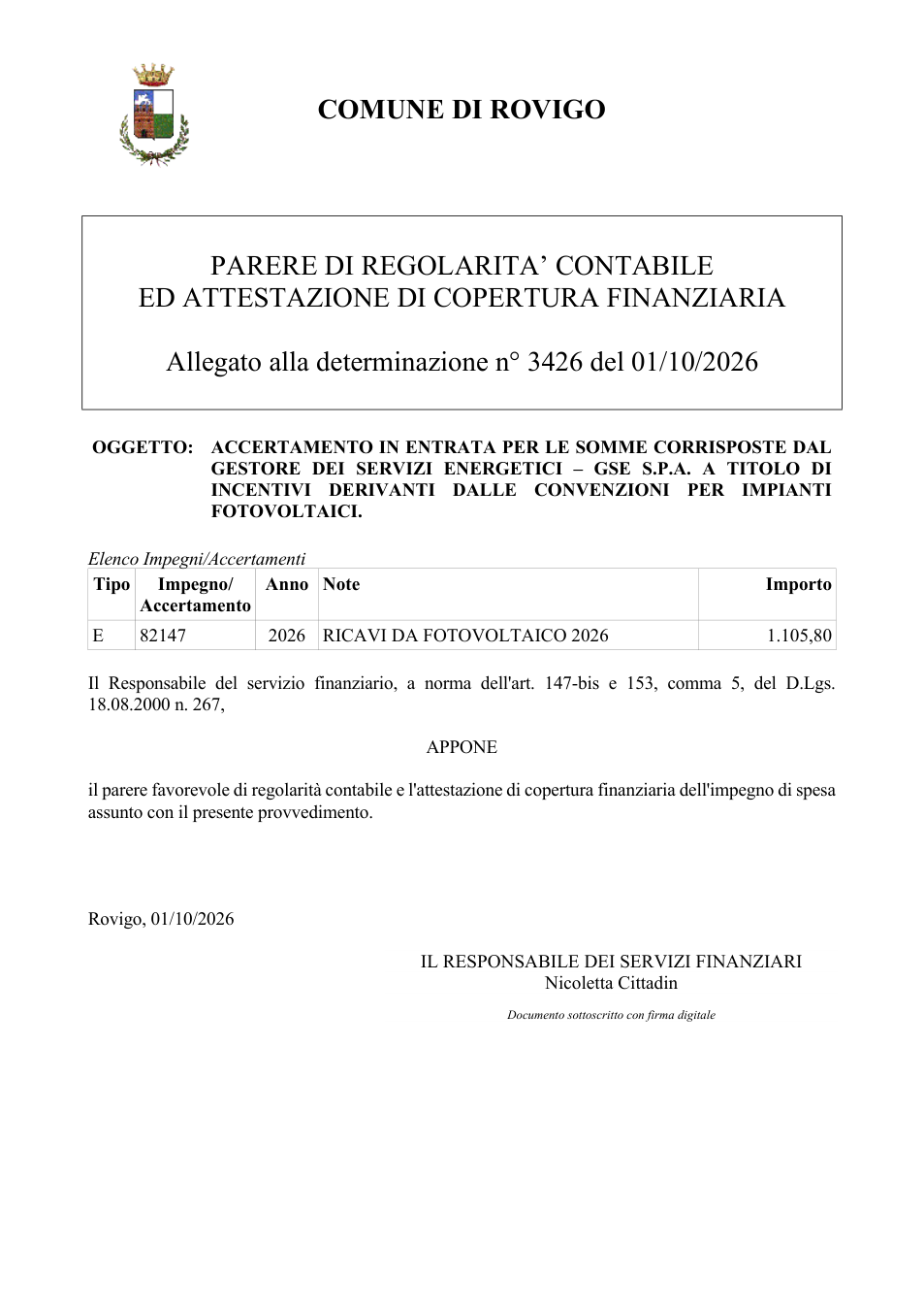 Pagina 1 del documento