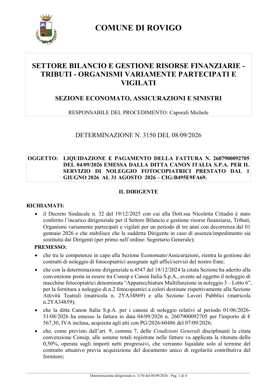 Pagina 1 del documento