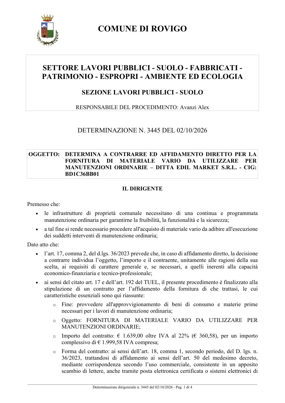 Pagina 1 del documento